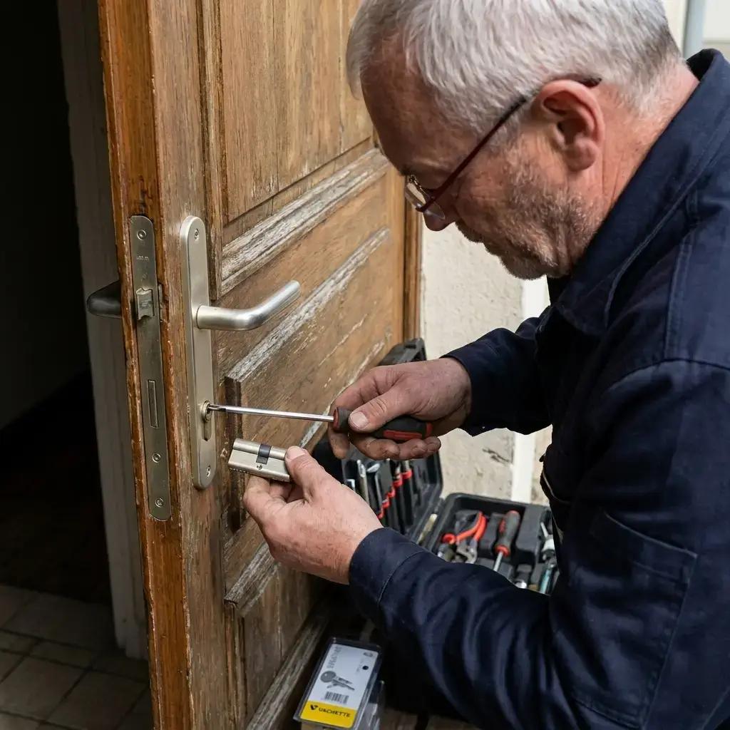 Ouverture de serrure par JPSERVICES22 sans détérioration de la porte